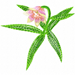 Flowers And Tree Embroidery Design 7 Flowers And Tree Embroidery Design 7